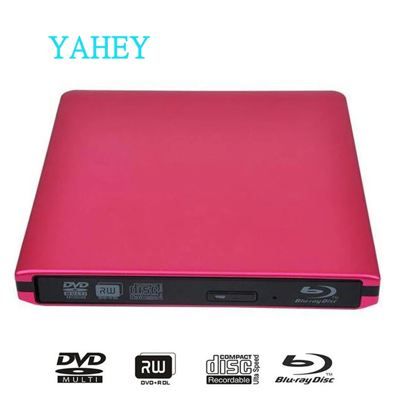 

USB 3.0 Blu-ray Drive Computer External DVD Drive BD-ROM Bluray Player BD/DVD/CD-RW Burner Writer for Laptops