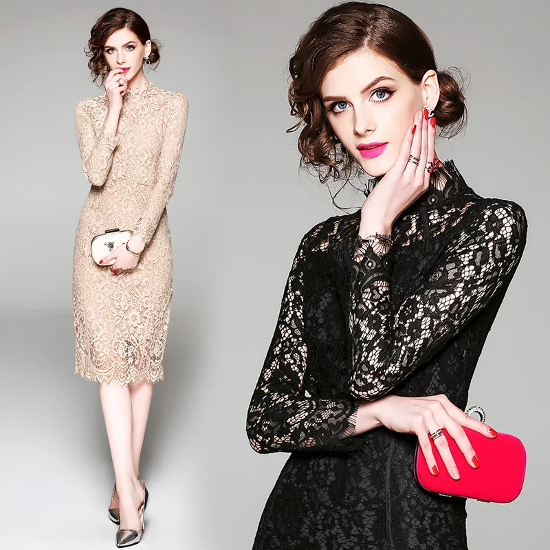 2018 Europe style Women Dress Party Dresses E9551in Dresses from Women