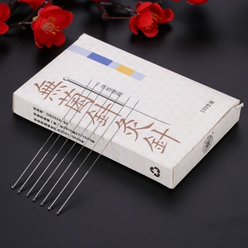 

5 boxes 100 pcs Disposable acupuncture needles sterile massage needle 0.20/0.25/0.30/0.35/0.40mm