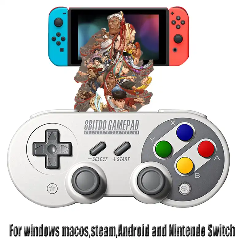 8bitdo Sf30 Fsn30 プロワイヤレスbluetoothコントローラー ゲームパッドデュアル古典ジョイスティックスイッチiosアンドロイドwindowsのmac Osx Joystick Joysticks Joystick For Androidjoystick For Windows Aliexpress