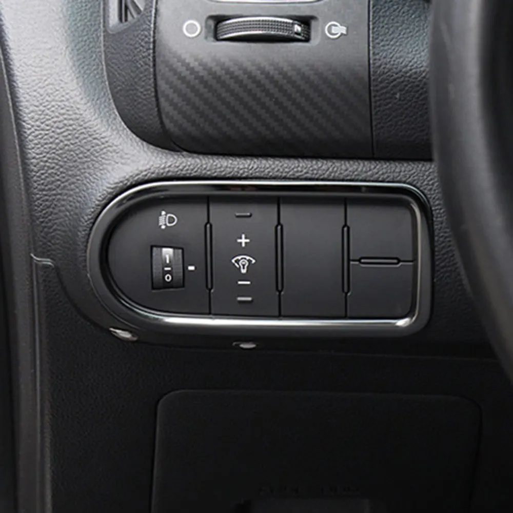IMTFOO нержавеющая сталь кнопка для фар отделка ободок молдинг KIA FORTE K3 CERATO 2012 2017
