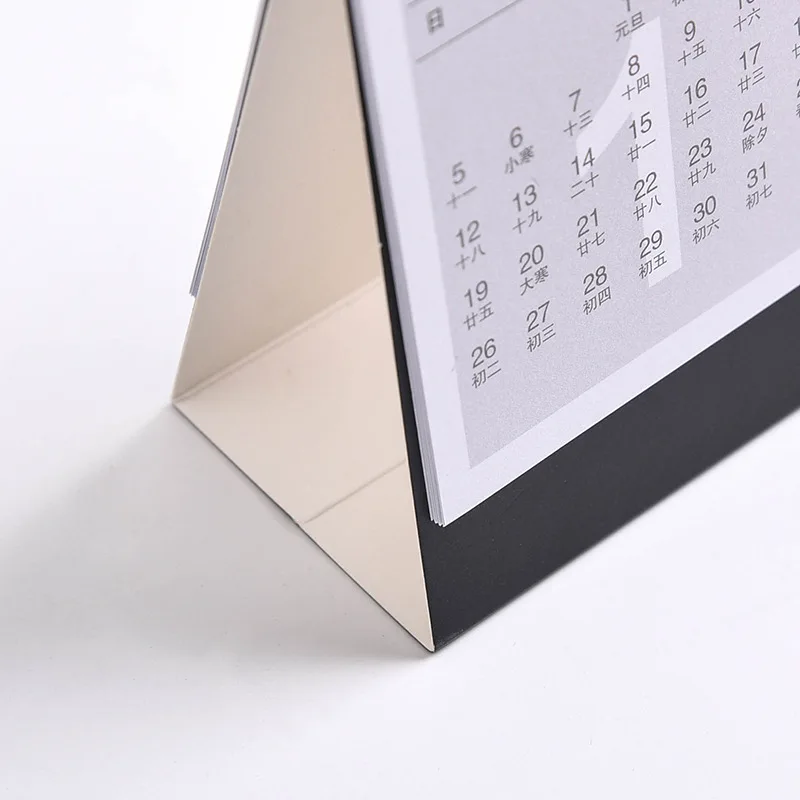 Милый рисунок единорога кошка мини настольный календари стол катушка календарь Сделай Сам блокнот для заметок,07~,12