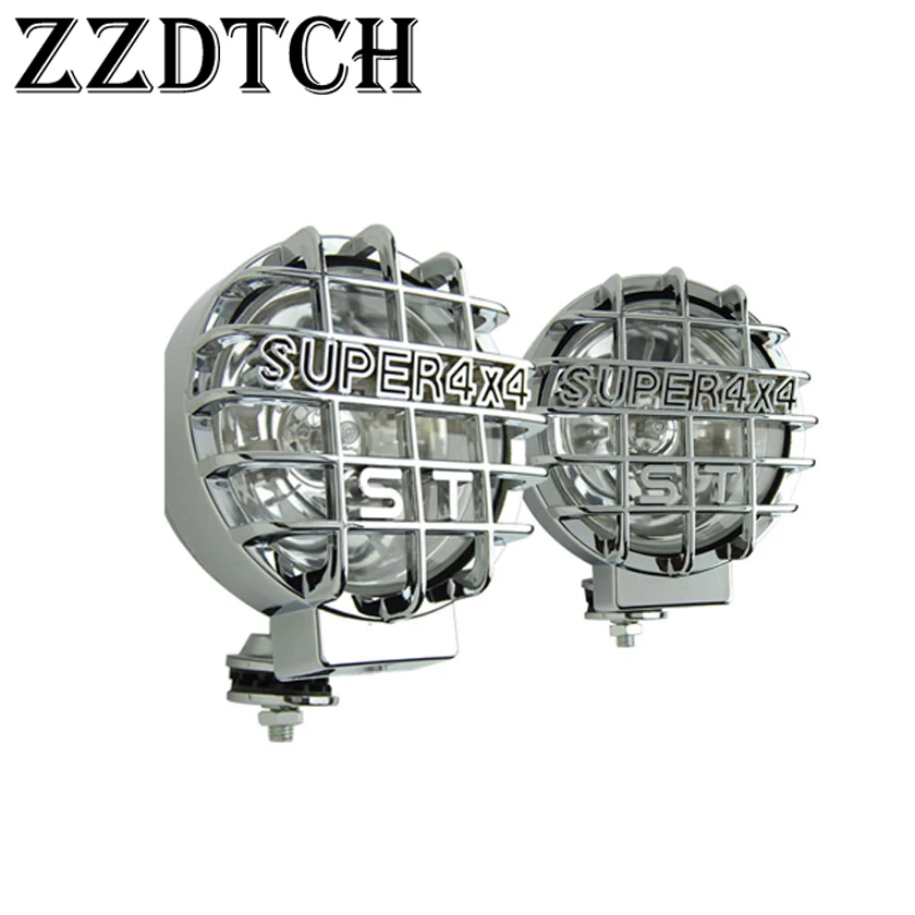 ZZDTCH 1 шт. 12 В 6 дюймов Круглая универсальная лампа для вождения, используемая для внедорожника