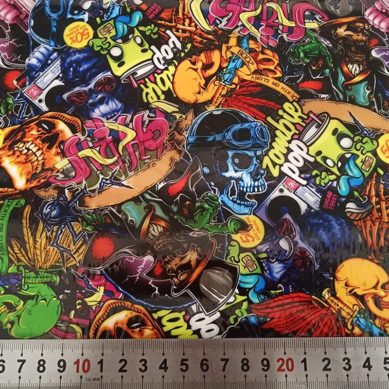 

2M/6M/10M length hydrographics film Width 50cm water transfer printing film WDF1302