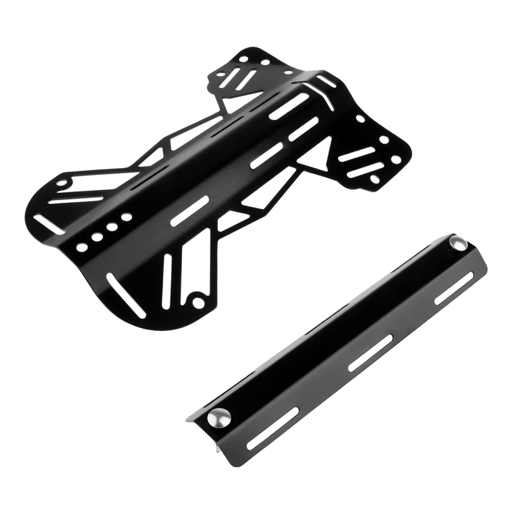 Tech Diving Aluminum Backplate & Single Tank Adapter for BCD Harness System - Durable & Long Lasting