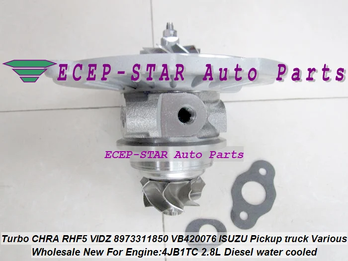 Turbo CHRA Cartridge Core RHF5 VIDZ VA420076 8973311850 8973311-850 4T505 1118010-802 For ISUZU Pickup 4JB1TC 4JB1T 4JB1-TC 2.8L (1)