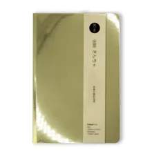 Woway бумажный блокнот серии Colornote Gold tea A5/A6 с сеткой пустые страницы дизайнерский блокнот 1 шт