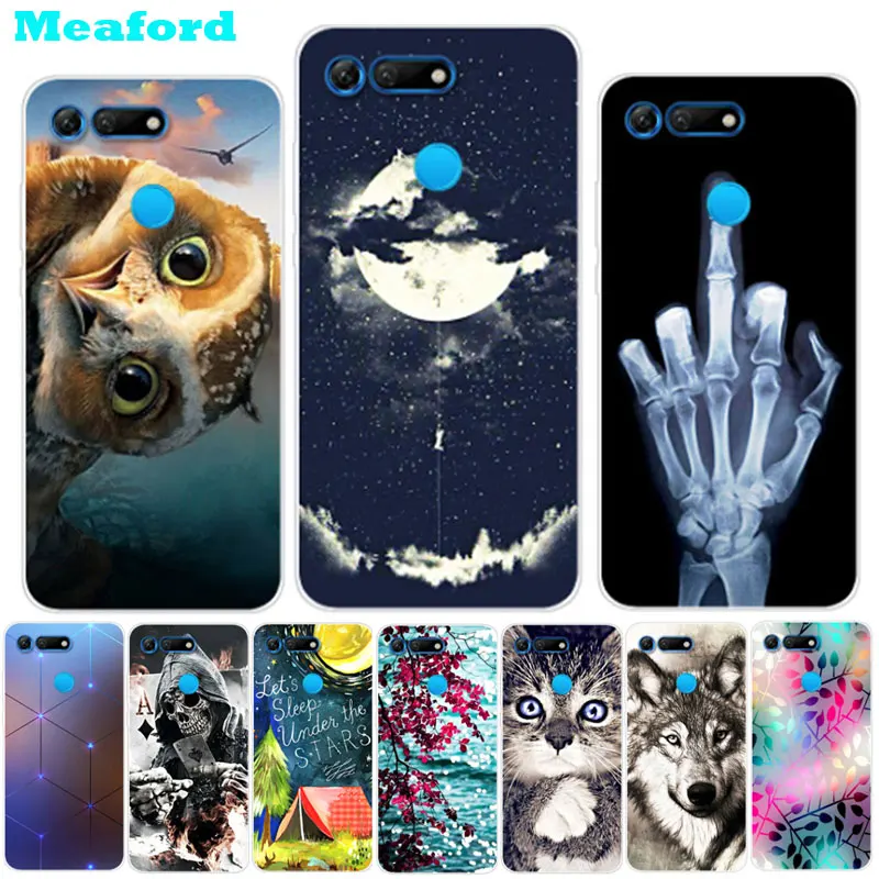 

6.4" For Huawei Honor View 20 Case Honor V20 Case Cover Silicone Soft TPU Coque For Huawei Honor V20 V 20 HonorV20 Phone Case