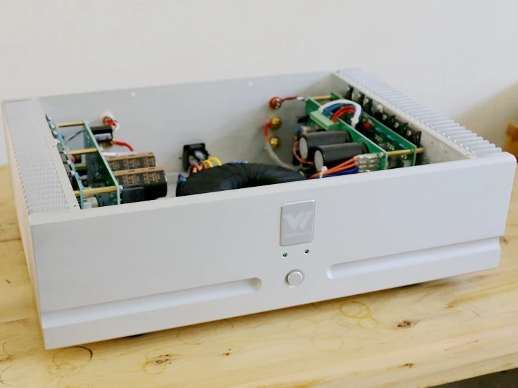 

M8 HiFi home power amplifier 120W dual channel DC+-55V power supply voltage level power amplifier finished product