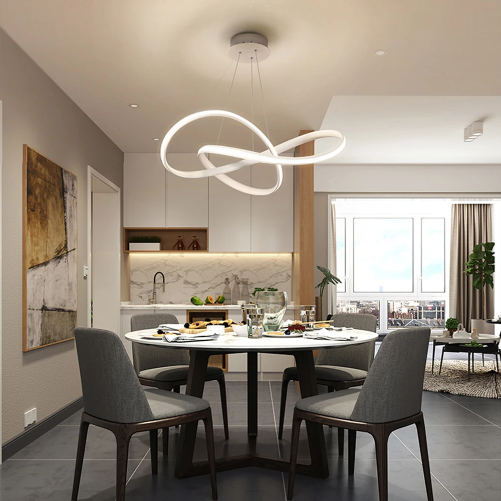 

IRALAN 500mm Modern LED Pendant Light For Living room Bedroom Dining room Hanging Lamp LED Pendant Lamp Home Lighting Led Lustre