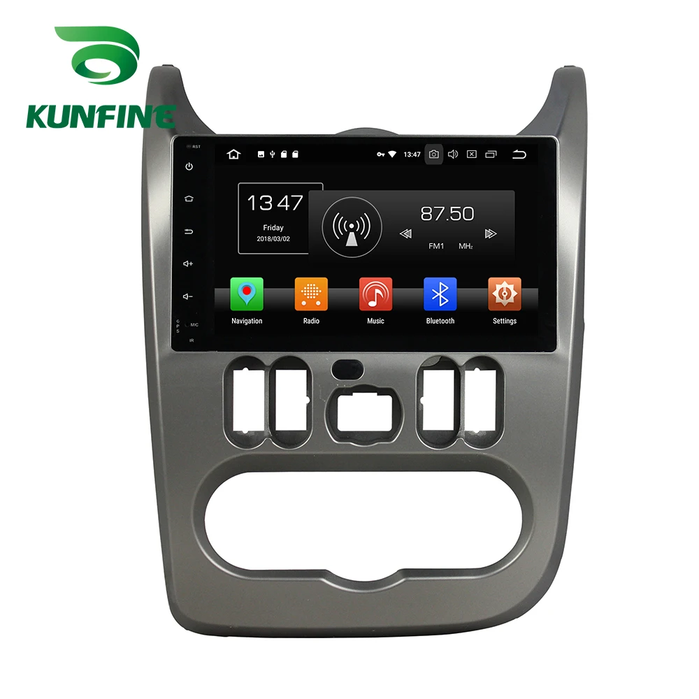 

Octa Core 4GB RAM Android 8.0 Car DVD GPS Navigation Multimedia Player Car Stereo Deckless For Renault Logan 2015-16 Radio WIFI