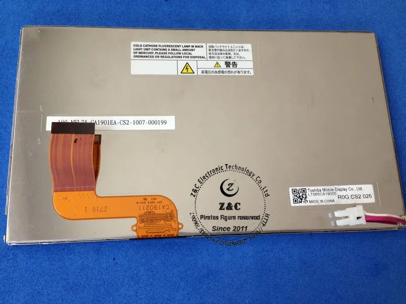 LT065CA19000 LT065CA53000 оригинальный высококачественный ЖК дисплей класса A + 6 5 дюйма для