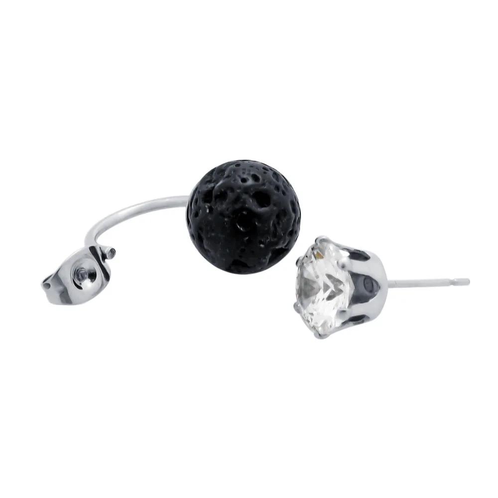ZP-SS007-7 Lava Diffuser Earrings