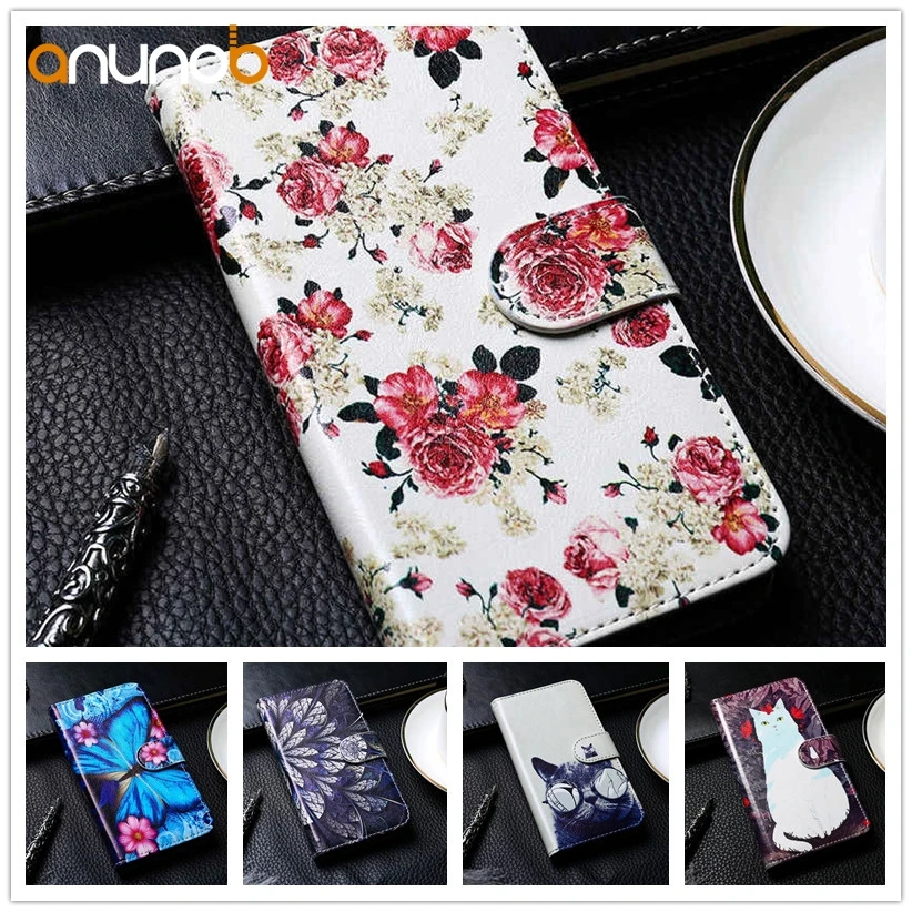 

Stand Flip Leather Case For Sony Xperia L1 M5 XP M4 Aqua V Lt25i S Lt26i X Performance E6 Dual M4Aqua G3311 Painted Case