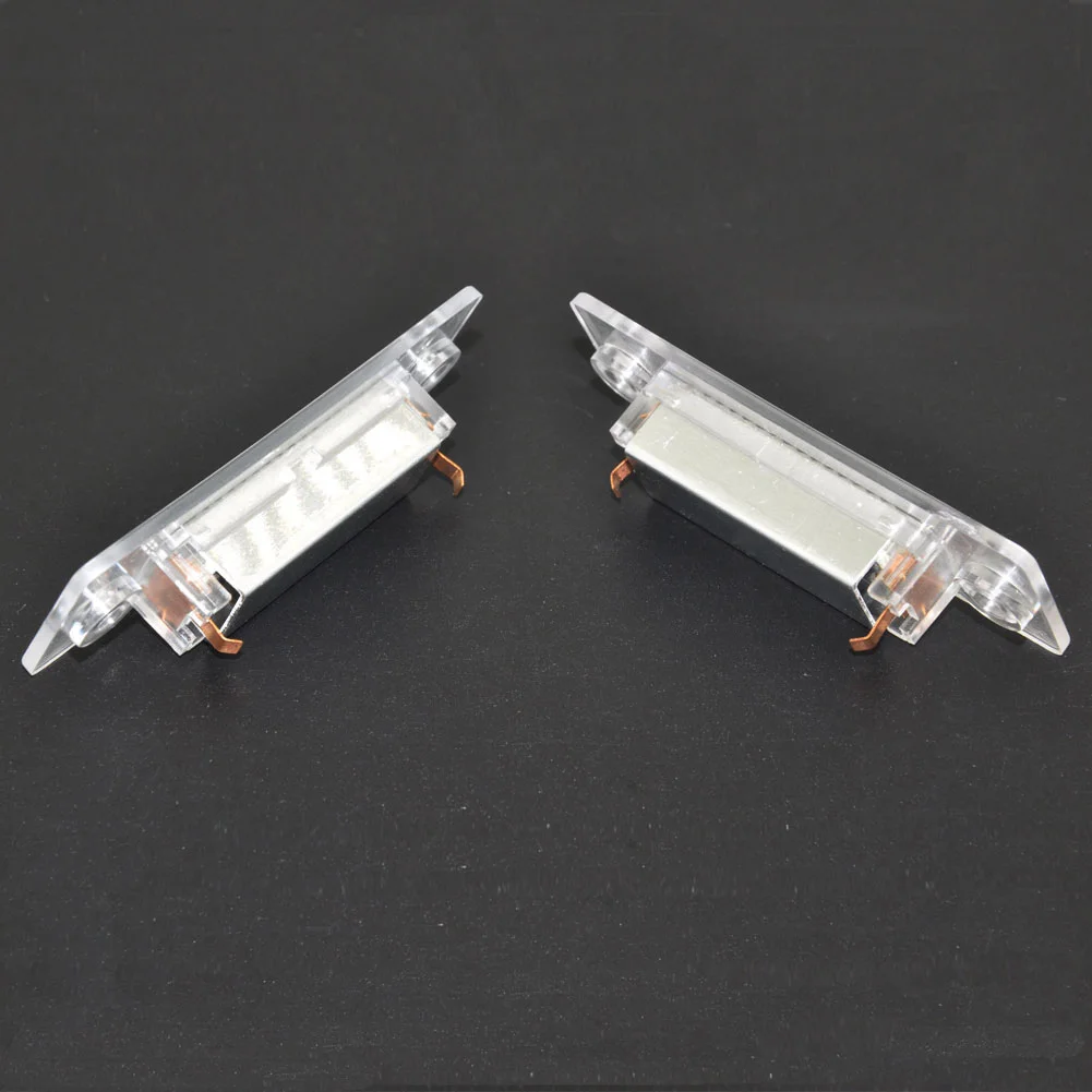 

2Pc Car 18 LED Number License Plate Light Lamp No Error For VW Touran Passat Cimousint B5.5 SKODA Superb 1 3U B5 Car Accessories