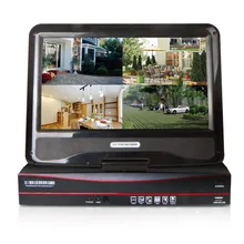10.1 Inch LCD 8Ch AHD-M DVR /1080P NVR Video Recorder H.264 Security CCTV DVR Hybrid Mode