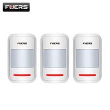 3 шт./лот 433 МГц Wireless Intelligent PIR Motion Детектора Датчика Для GSM PSTN Сигнализация Дома без антенны Инфракрасный