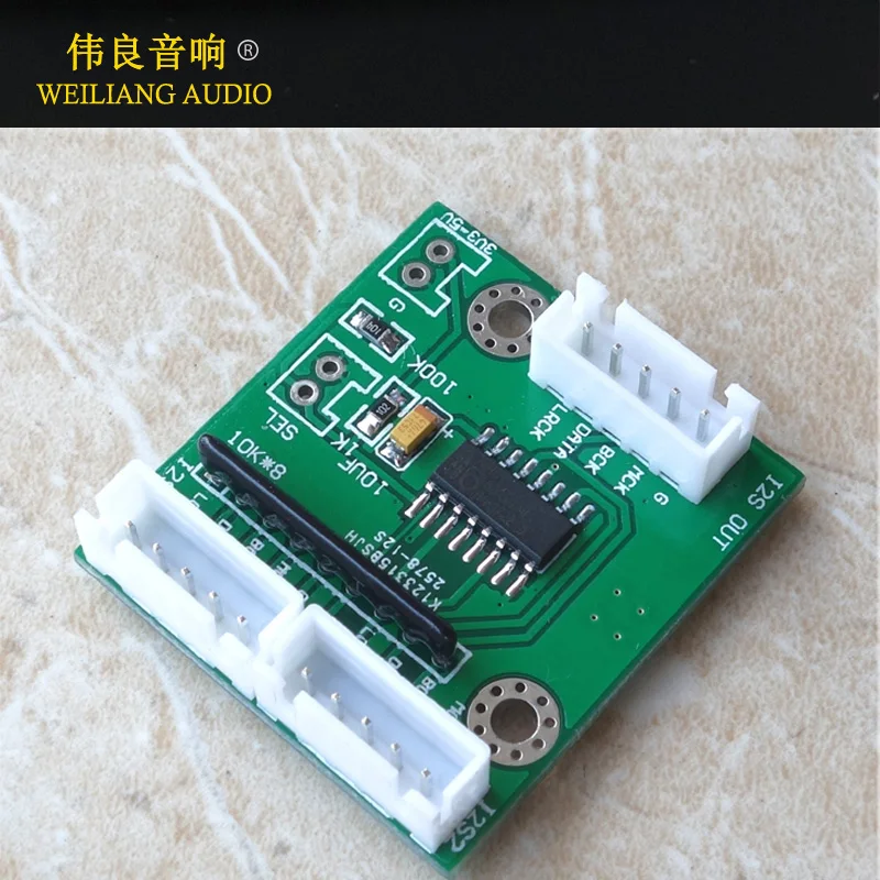 

2 Ways IIS / I2S audio input Switch module, 2 In 1 Out Select Module for IIS / AC3.3V-5V