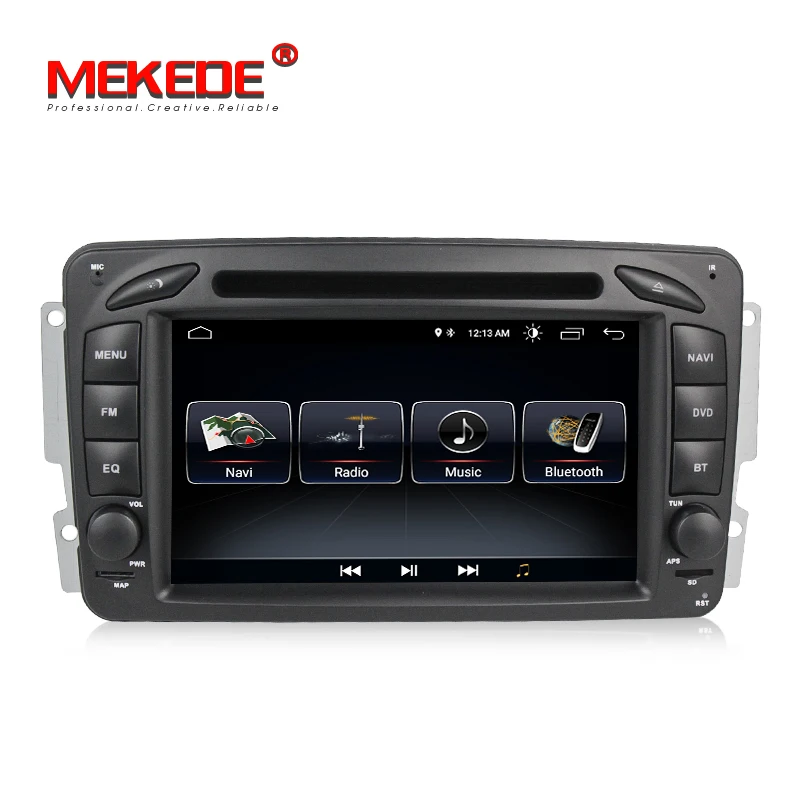 

MEKEDE Android 8.1 car radio stereo DVD player For Benz W209 W203 W168 M ML W163 W463 Viano W639 vito with wifi BT free shipping