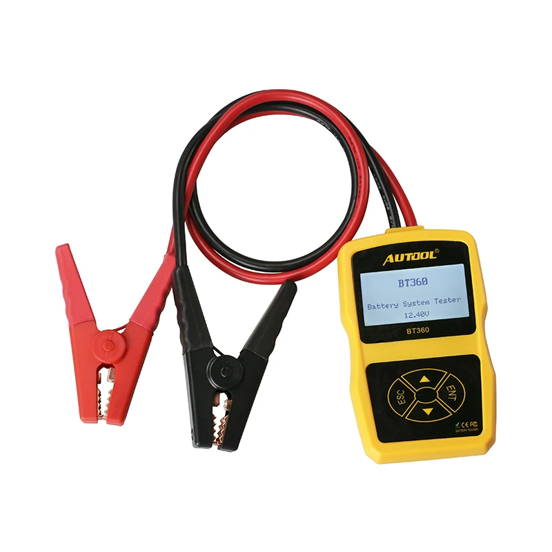 High Quality AUTOOL BT-360 Battery Tester BT360 car battery tester BT 360 tester Updated bst-100 battery tester