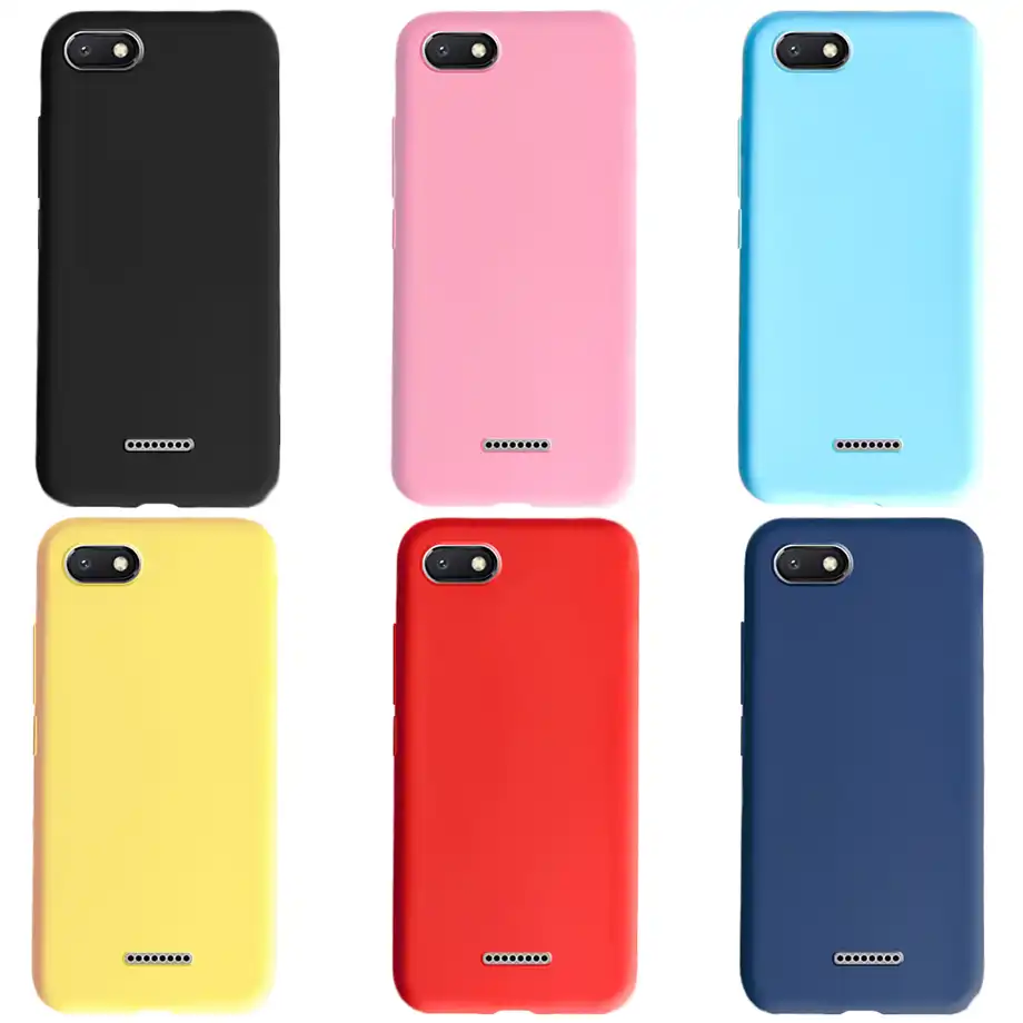 for Xiaomi redmi 6 a6 case silicone 