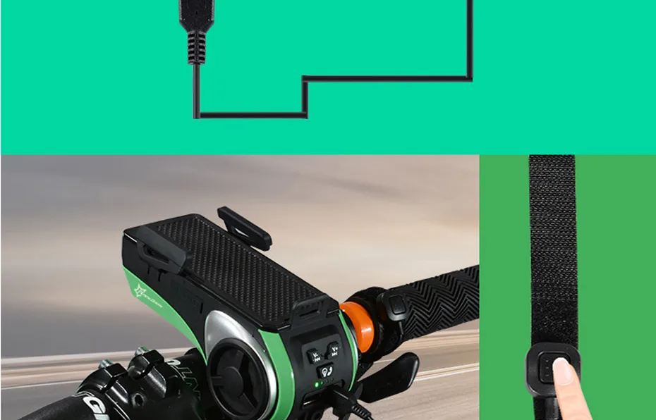 Perfect ROCKBROS Bike Head Light Cycling Bicycle LED Light Waterproof Bell Multifunction MTB Lights Lamp Headlight Accessories M6005 15 Perfect ROCKBROS Bike Head Light Cycling Bicycle LED Light Waterproof Bell Multifunction MTB Lights Lamp Headlight Accessories M6005 15