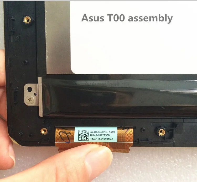 

Tablet Touch LCD Screen Assembly + Frame Black Digitizer 10.1" For Asus Transformer Book T100 5490N T100TA