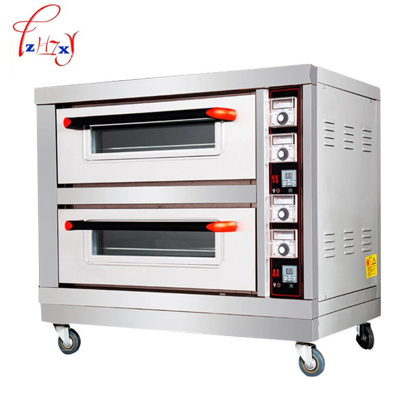 Commercial Electric oven baking oven 6400w double layers double plates