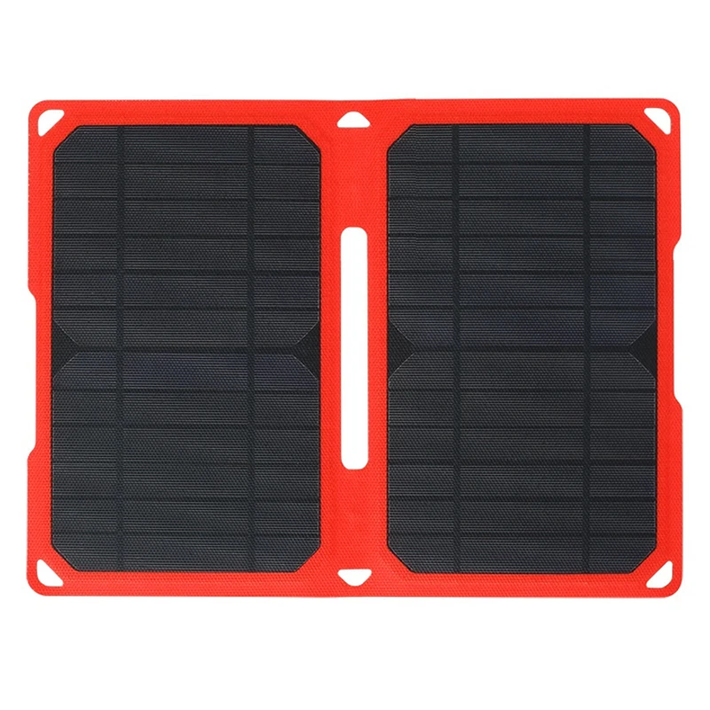 

14W Super Slim ETFE Laminated Folding Solar Panel Charger Waterproof IPX5 Portable Solar Panel for IOS and Android