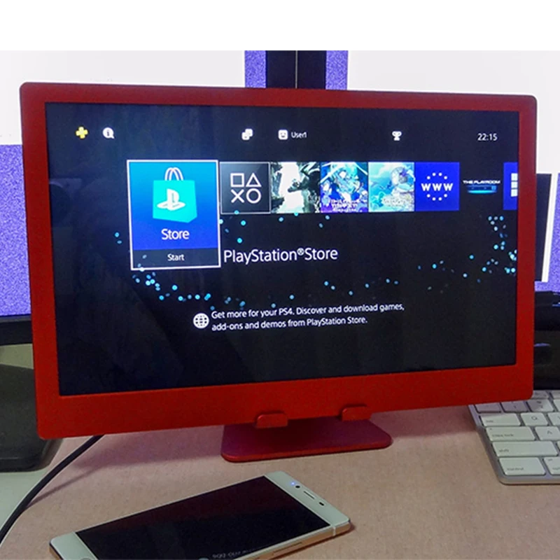 [HFSECURITY] 15.6 Inch IPS 1080P Portable Monitor For PC