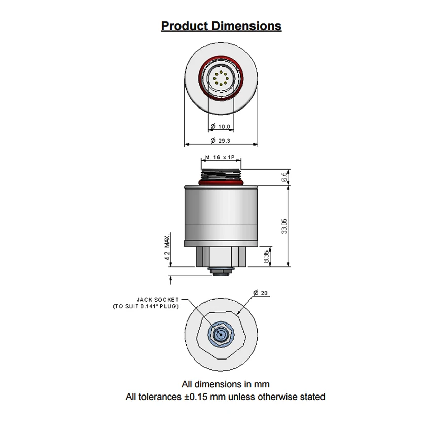 

CITY MOX-2 MOX2 Oxygen Sensor/Gas Sensor/O2 Sensor AA829-220