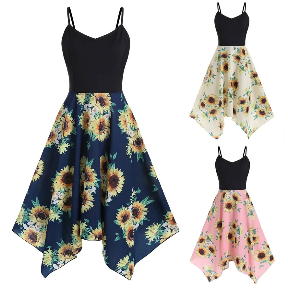 plus size handkerchief dress