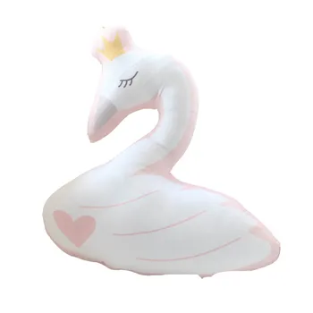 

Love cartoon plush toy doll Swan crown pillows, pillows, Christmas gift for my girlfriend kawaii plush toys for children