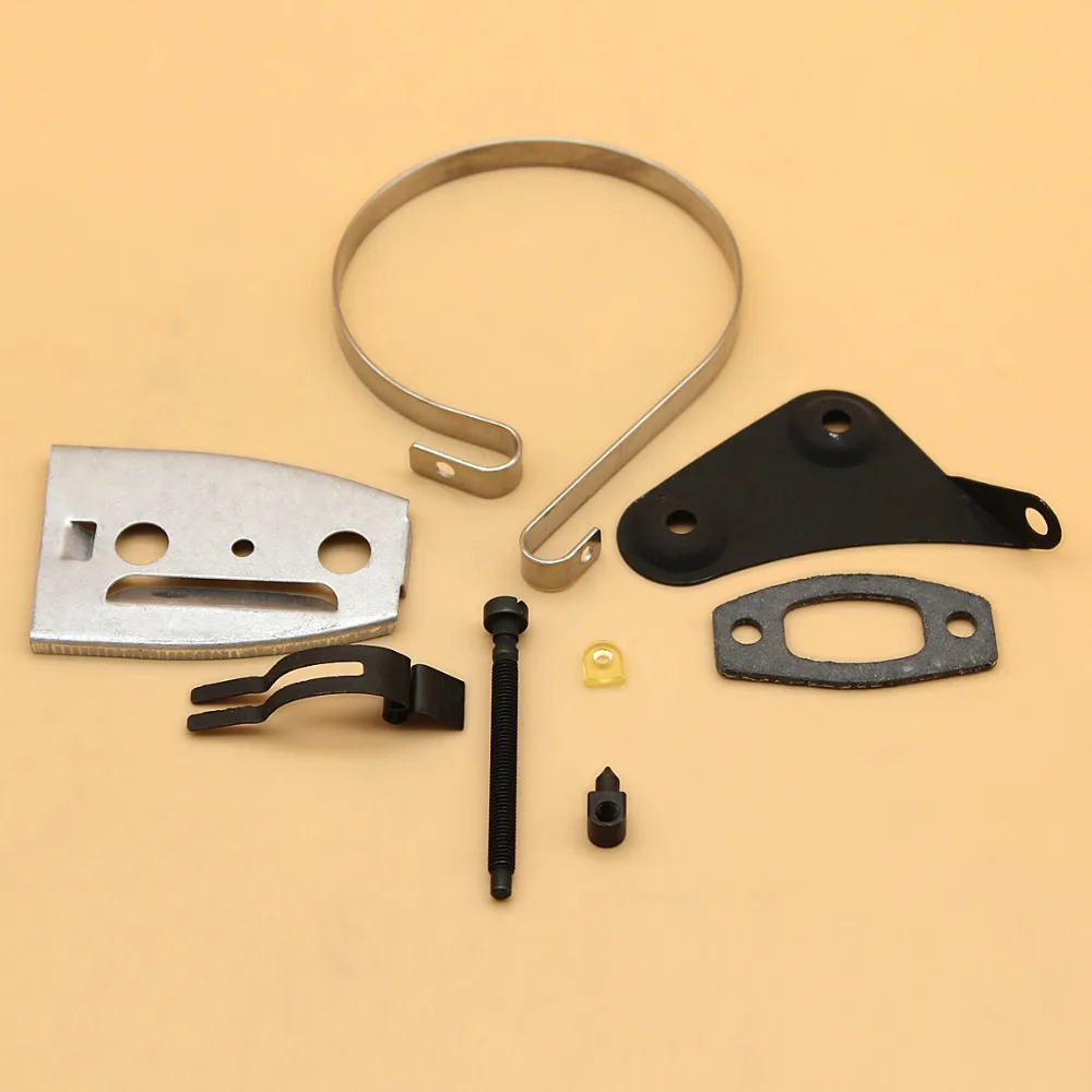 Bar Plate Brake Band Muffler Bracket Gasket Kit For Husqvarna 50 51 55 Chainsaw