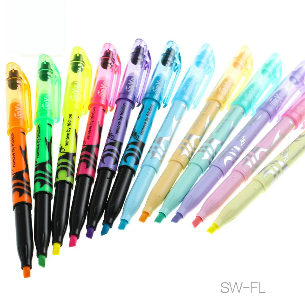 Pilot Baile Neon Pen Frixion Erasable Pen Highligher Marker Pen Sw-fl 6  Appearance 6 Japan Office And School Stationery - Highlighters - AliExpress