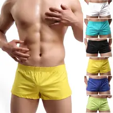 Быстросохнущие! нижнее белье Для мужчин боксер хлопок шорты-боксеры отдыха Для мужчин s Cuecas трусики Аро боксеры