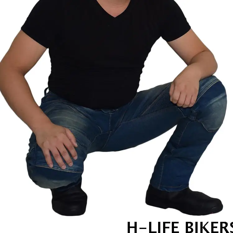 Летние популярные мужские и женские тонкие брюки Автомобильная гонка брюки/мотоциклетные рыцарские штаны