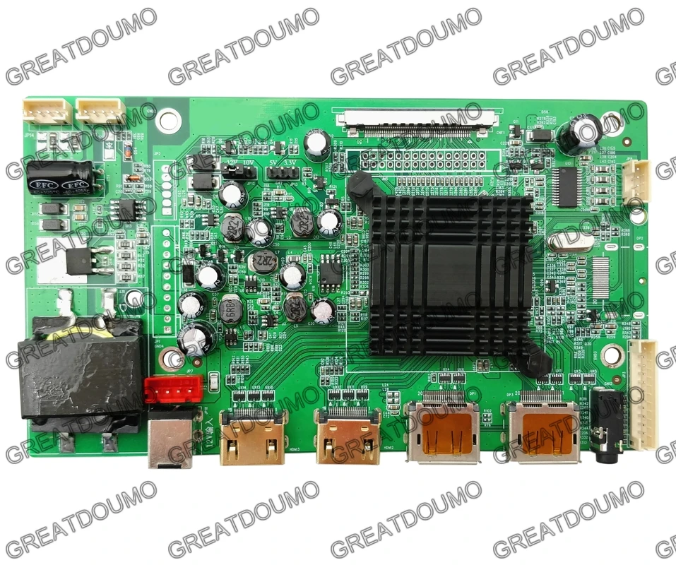 

4K controller drive board support 40p edp 4K screen HDMI DP v-by-one RTD9513 built-in transformer suport Pixel Format 3840x2160