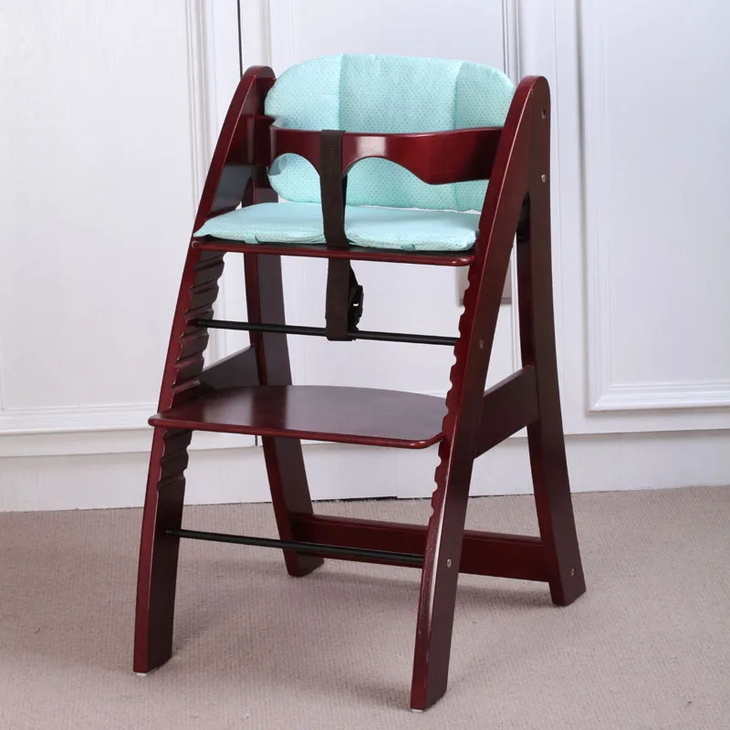  Solid wood export baby feedingBaby child dining chair solid wood white multifunctional child dining