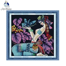 Набор для вышивки бабочка с крестом|joy sunday|kits for embroiderykit kits