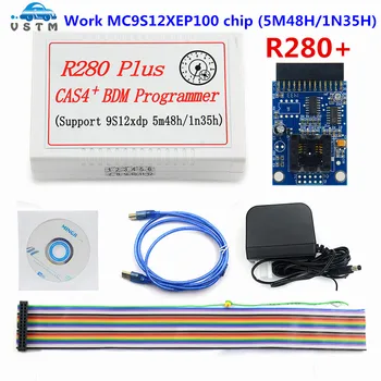 

R280 Plus CAS4+ BDM Programmer Supports Latest For B-MW and For M-otorola MC9S12XEP100 chip (5M48H/1N35H) Better than R270 Plus