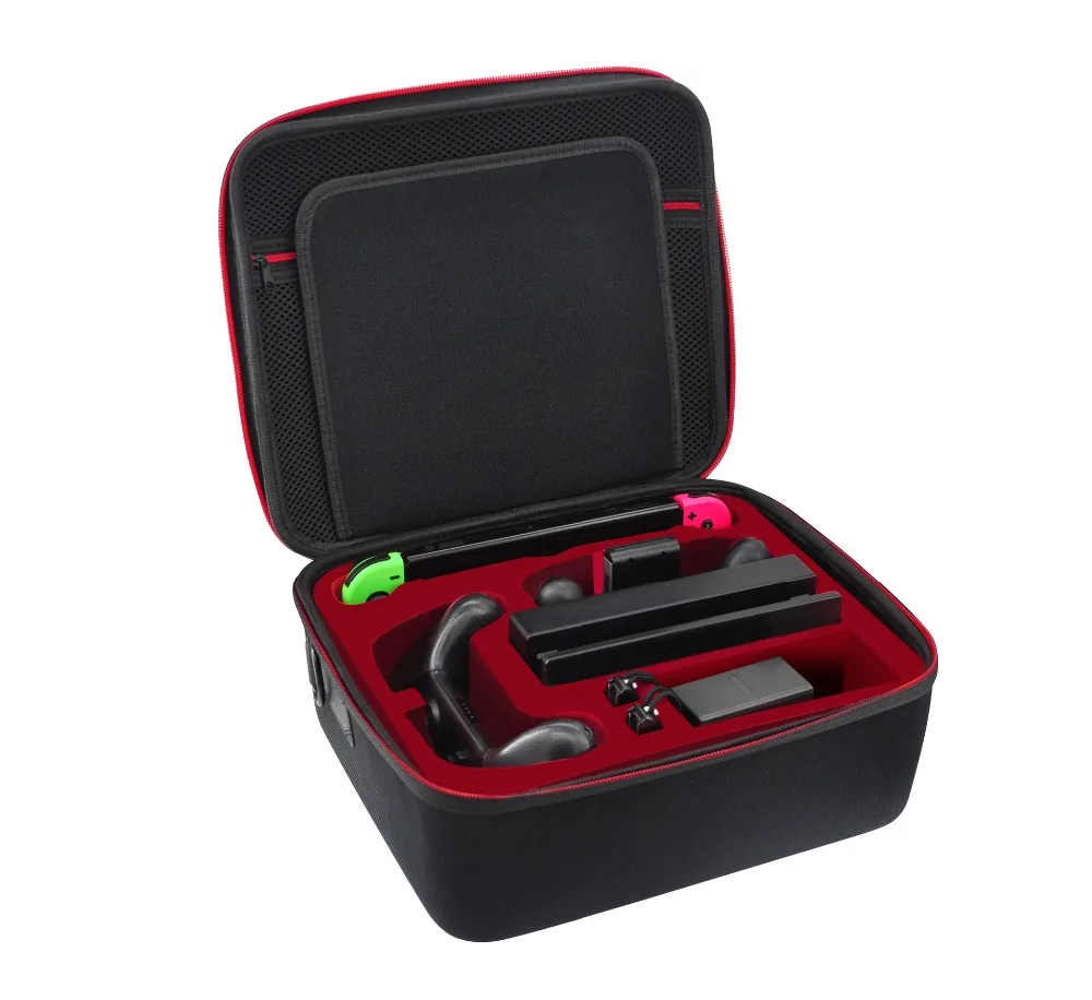 Storage bag Switch Game Traveler Portable Carrying-All Protective Hard Messenger Bag Soft Lining Games Accessories Carry Case 