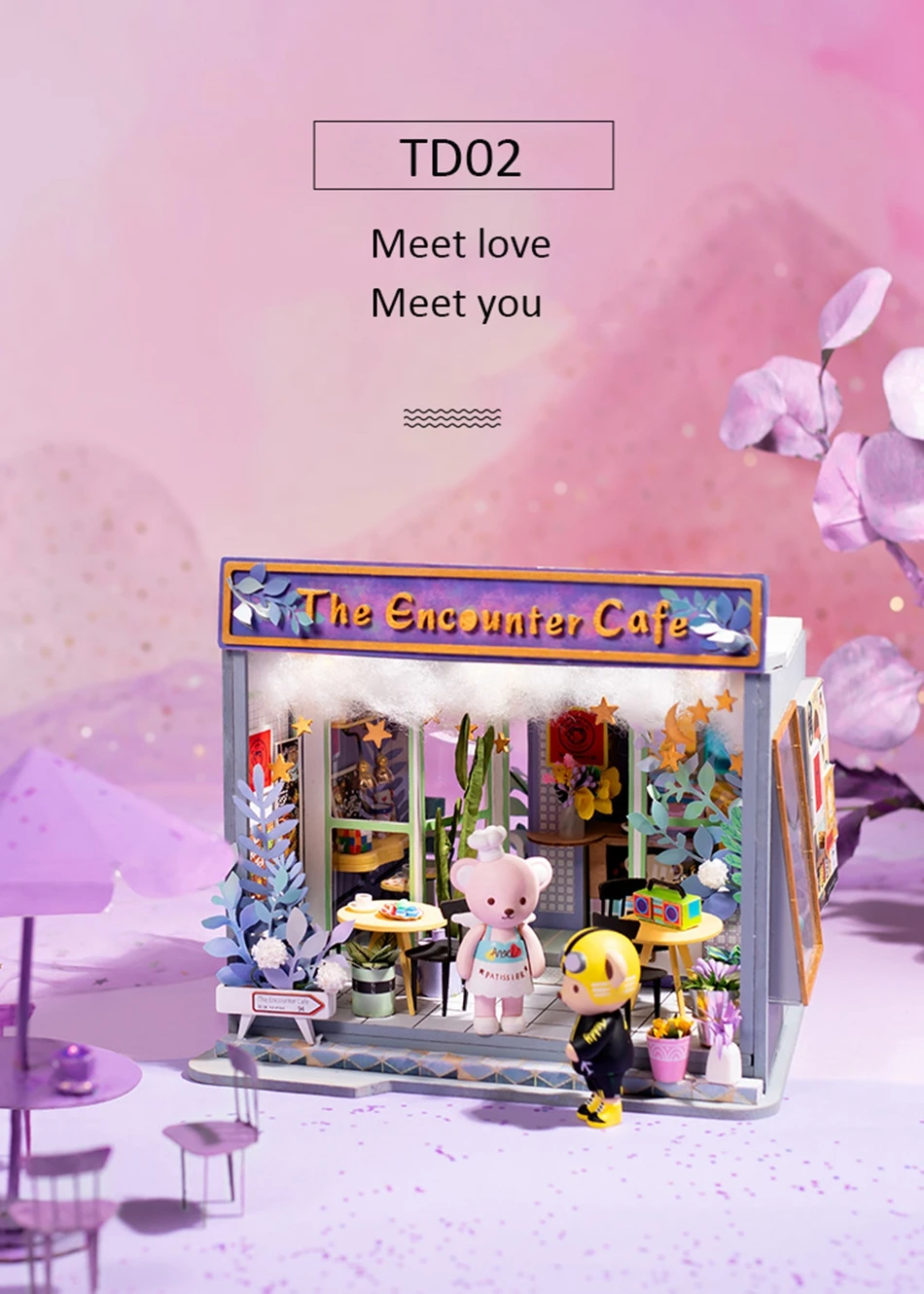 robotime coffee shop