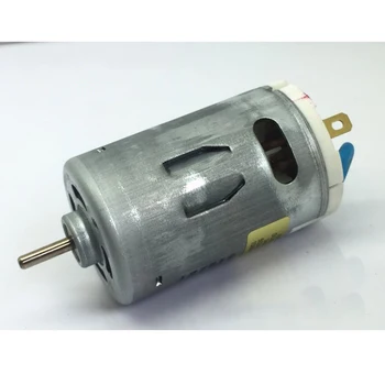 

550 Carbon Brush Motor with Cooling Fan, Capacitance DC 220V 10W High Speed Micro Motor 14300 rpm Shaft Diameter: 3.17mm