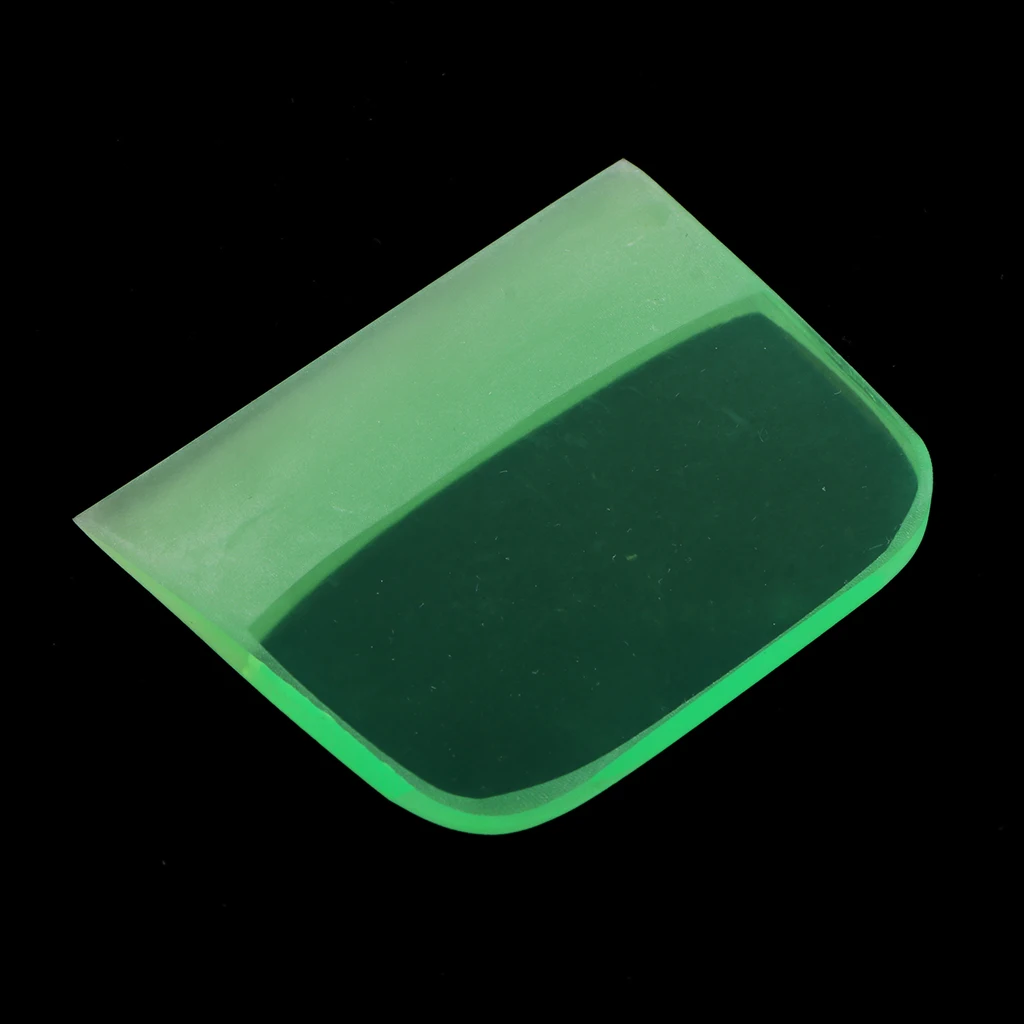 Pottery Decal Scraper, Flexible Rubber/TPR Scraper Squeegee for Ceramics Clay DIY Applique Decal Crafts