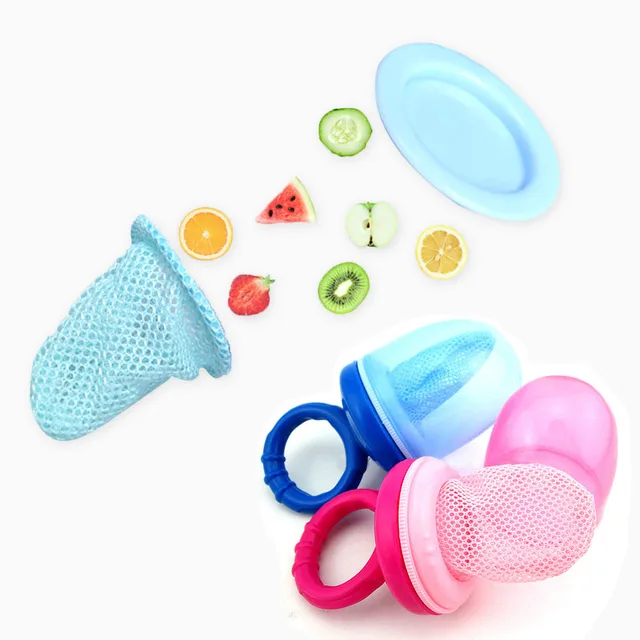 Baby New Pacifier Fresh Food Nibbler Feeder Newborn Safety Feeding Baby New Pacifier Fresh Food Nibbler Feeder Newborn Safety Feeding Mesh Bag Infant Chew Fruits