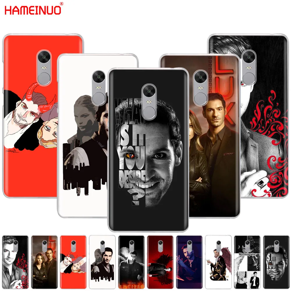 

HAMEINUO lucifer tv show Cover phone Case for Xiaomi redmi 5 4 1 1s 2 3 3s pro PLUS redmi note 4 4X 4A 5A