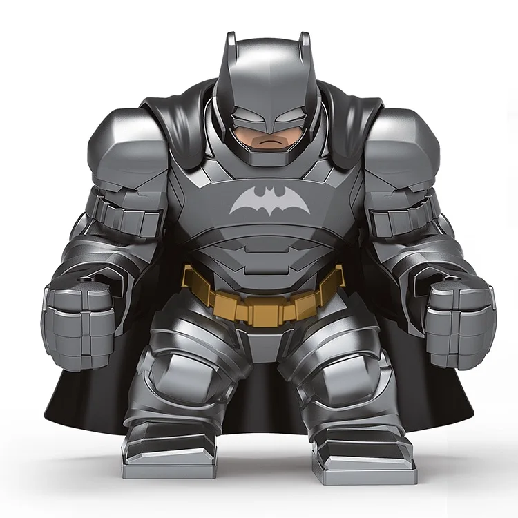 

7cm Armored Batman Bane Avengers Hulk Buster Iron Man Venom Green Goblin Building Block Figure Toy Legoings