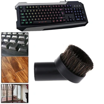 

32mm Mixed Horse Hair Round Cleaning Brush Head Vacuum Cleaner Accessories Tool