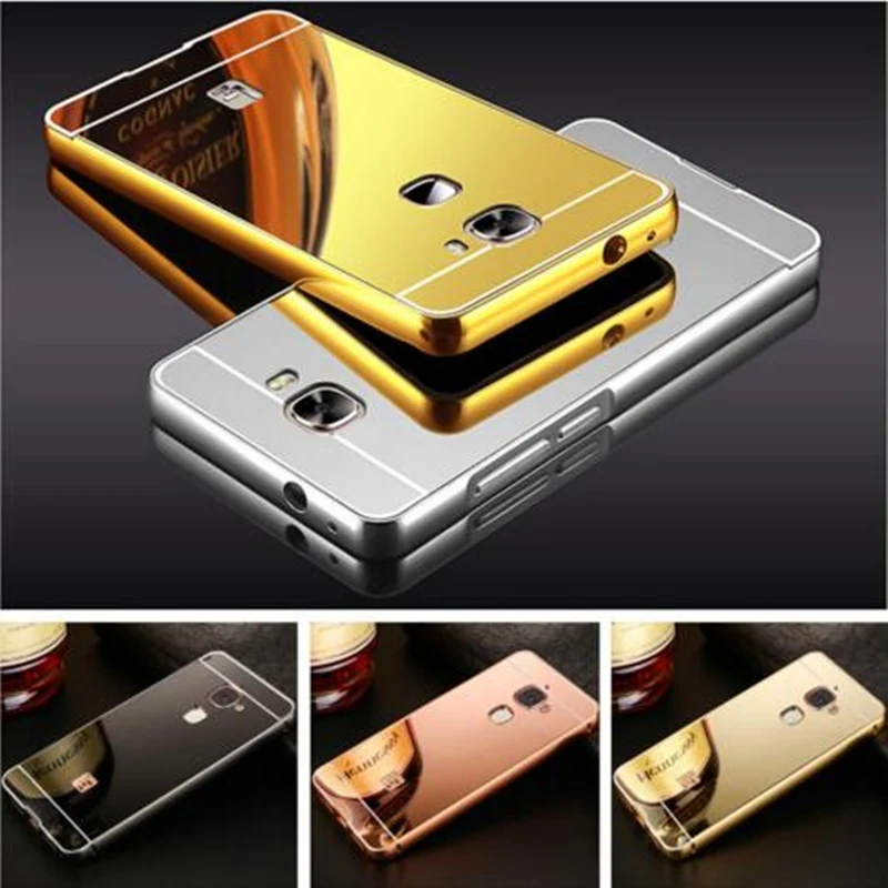 

Leeco Le S3 X626 Case Mirror Aluminum Metal Frame + Hard PC Back Cover For Letv Leeco Le 2 X527 / le 2 Le2 Pro X620 X520 X622